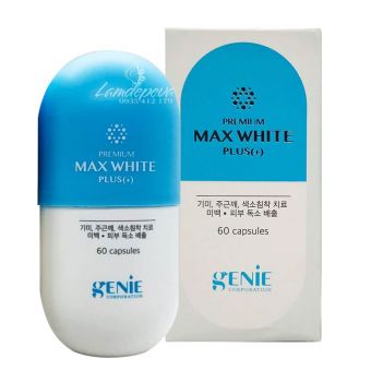 Viên uống trắng da Premium Max White Plus Genie mẫu mới