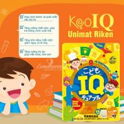 Kẹo IQ Unimat Riken 45 viên của Nhật Bản cho bé từ 3 tuổi