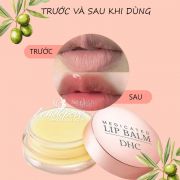 Son dưỡng môi dạng hũ DHC Lip Balm của Nhật Bản 7.5g