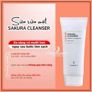 Sữa rửa mặt Lanci Sakura Cleanser Hàn Quốc tuýp 100ml