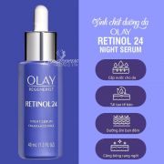 Tinh chất Olay Retinol 24 Night Serum của Mỹ chống lão hóa