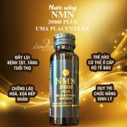 Nước uống NMN 39000 Plus Uma Placenta EX hộp 10 chai