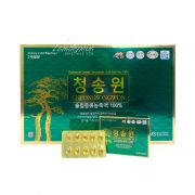 Tinh dầu thông đỏ Cheongsongwon hộp xanh 180 viên Hàn Quốc 