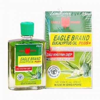 Dầu khuynh diệp Eagle Brand của Singapore chống muỗi