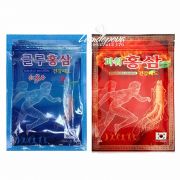 Cao dán hồng sâm Power Red Ginseng đỏ và xanh của Hàn Quốc