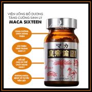 Viên uống Maca Sixteen 200 viên Nhật Bản bổ thận tráng dương