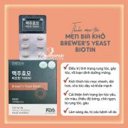 Viên uống mọc tóc Biotin Brewer’s Yeast 10000mg 60 viên