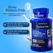 Bổ khớp Puritan's Pride Advanced Glucosamine 160 viên của Mỹ