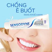 Kem đánh răng Sensodyne của Mỹ 184g Extra Whitening mẫu mới