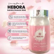 Viên uống thơm cơ thể Hebora Sakura Damask Rose Nhật Bản