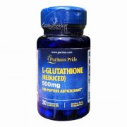 Viên uống trắng da L-Glutathione Reduced 500mg của Mỹ 30 viên