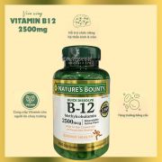 Vitamin B12 Nature’s Bounty 2500mcg của Mỹ hộp 300 viên