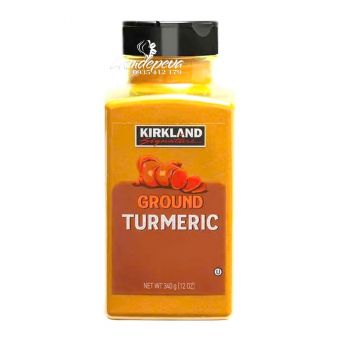 Bột nghệ Kirkland Ground Turmeric của Mỹ hộp 340g