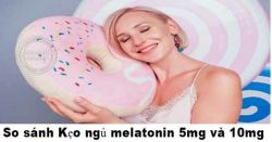 So sánh Kẹo ngủ melatonin 5mg và 10mg khác nhau giống nhau điểm nào?