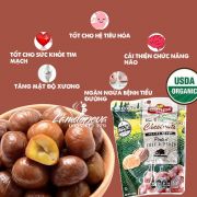 Hạt dẻ hữu cơ Guiltless Gourmet Roasted Chestnuts của Mỹ 600g