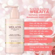 Kem body nâng tông hoa hồng Weilaiya Natural Whitening Fragrance