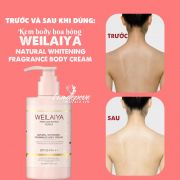 Kem body nâng tông hoa hồng Weilaiya Natural Whitening Fragrance