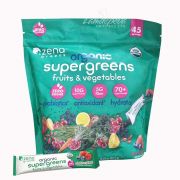 Bột rau quả hữu cơ Zena Organic Super Greens 45 gói của Mỹ