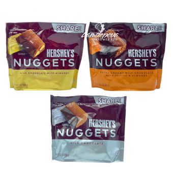 Socola Hershey’s Nuggets 289g của Mỹ với 3 hương vị