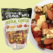 Hạt tổng hợp Mega Omega Power Up Premium Trail Mix của Mỹ