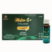 Nước uống Melon G+ Collagen hộp 10 chai x 50ml Nhật Bản