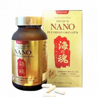 Viên uống Eikenbi Premium Nano Fucoidan Okinawa Nhật Bản 120 viên