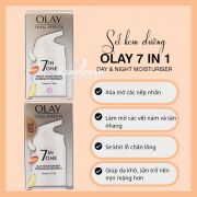 Bộ kem dưỡng Olay Total Effects 7 in One ngày và đêm của Anh Quốc