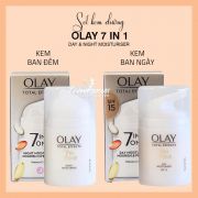 Bộ kem dưỡng Olay Total Effects 7 in One ngày và đêm của Anh Quốc