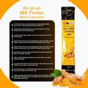 Tinh nghệ 365 Nano Curcumin Premium 30 gói x 20ml Hàn Quốc