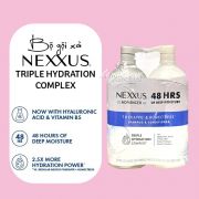 Bộ dầu gội xả Nexxus Triple Hydration Complex cho tóc khô 