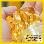 Dầu cá Spring Valley Omega-3 1000mg From Fish Oil 180 viên