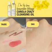 Dầu tẩy trang hoa cải Graymelin Vintage Canola Crazy Hàn Quốc