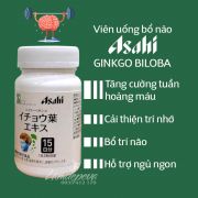 Viên uống bổ não Asahi Ginkgo Biloba của Nhật Bản