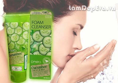 Sữa Rửa Mặt Dưa Leo Dabo Cucumber Cao Cấp Của Hàn Quốc–180ml